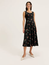 Women's Sleeveless Midi Dress with Floral Print from Review Australia